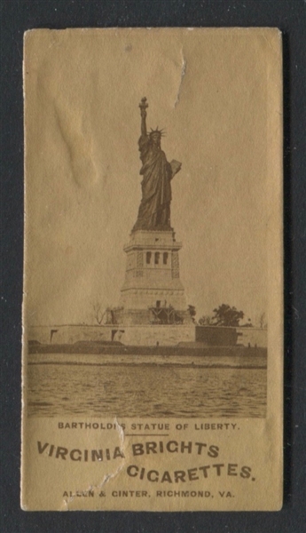N53 Allen & Ginter Views Type Card - Statue of Liberty