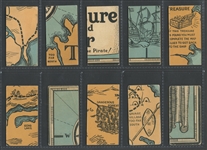 V41 J.S. Fry Treasure Map Near Set (46/50) Cards