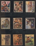 1950 Bowman Wild Man Complete Set of (72) Cards with duplicates