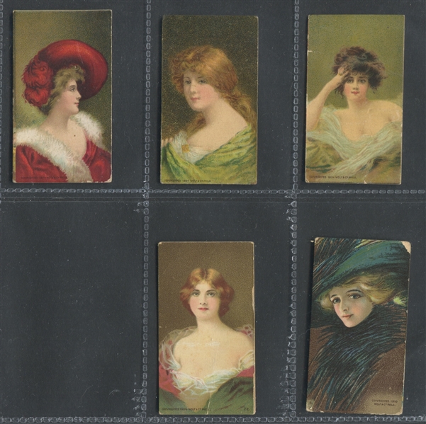 T34/C243 Grand Duke/Canadian Art Series Lot of (5) Cards