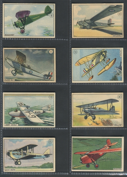 C111 Tuckett Cigarettes Aeroplane Series Complete set of (52) Cards