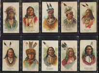 N2 Allen & Ginter American Indians Near Complete Set (49/50) 