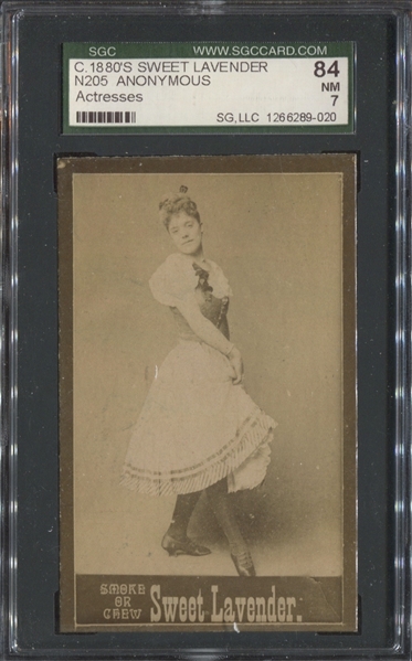 N205 Kimball Sweet Lavender Anonymous Actress SGC84 NM7