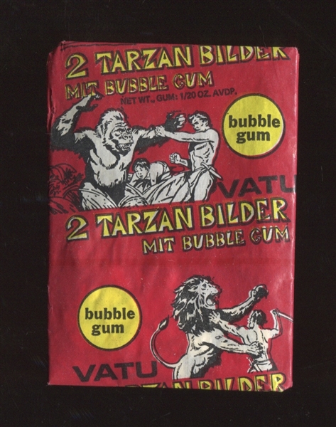 Unopened 1960's Tarzan Bilder German? Dutch? Pack