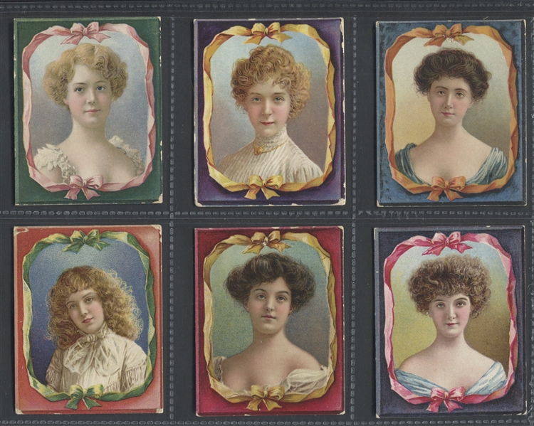 T26 Between the Acts Actresses Lot of (9) Cards