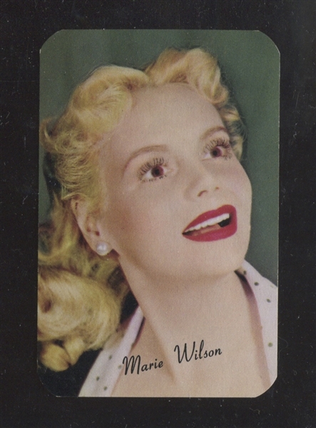 D57 Mother's Cookie Movie Stars #30 Marie Wilson 