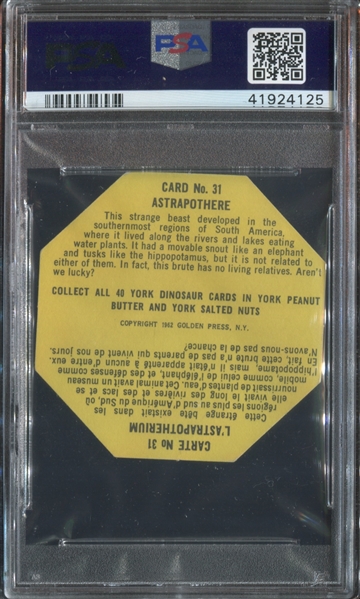Lot of (4) Mixed Canadian Type Cards All Graded PSA7 NM