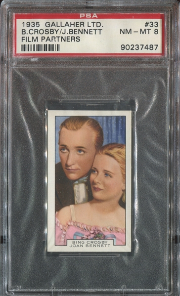 Mixed Lot of (4) 1920's/1930's British Tobacco PSA-Graded Cards