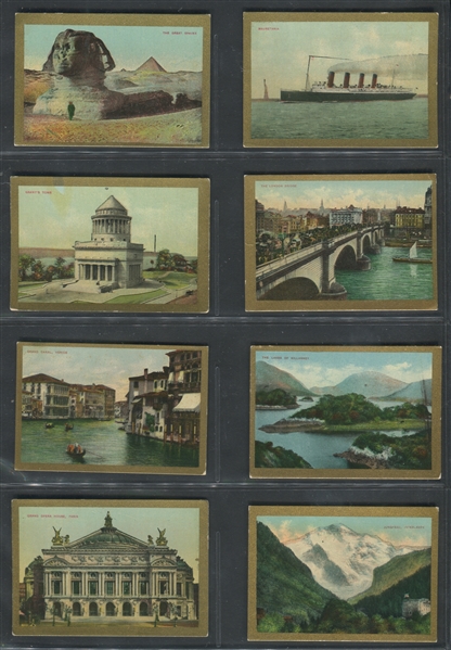 T99 Pan Handle Sights & Scenes of the World Near Set of (48/50) Cards