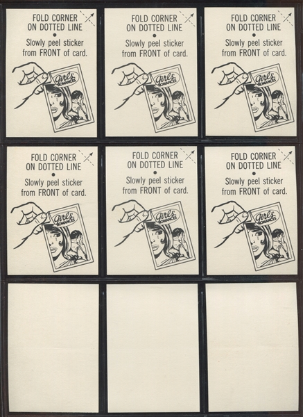 1970 Topps Comic Covers Complete Set of (44)