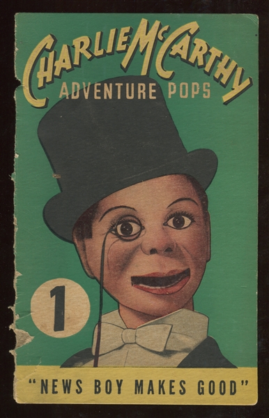 R200 E. Rosen Charlie McCarthy Complete Folders Complete Set of Covers Only (1-5)