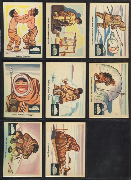 1959 Fleer Indians Complete Set of (80) Cards
