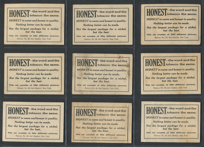 T100 Honest Silhouettes Lot of (28) Cards