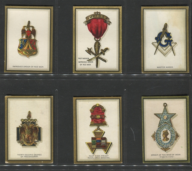 T56 Emblem Cigarettes Emblem Series Complete Set of (50) Cards