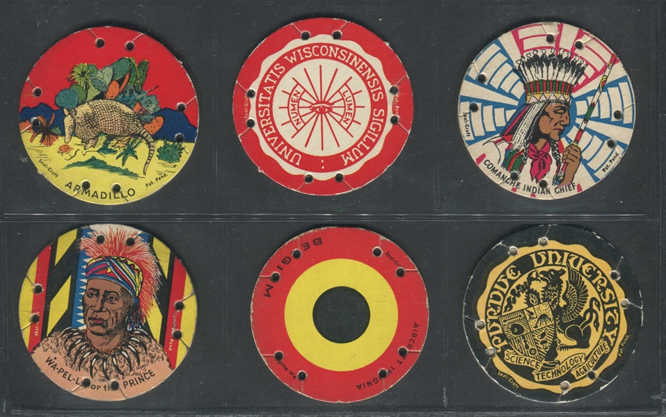 R123 Seal Craft Discs Near Set of (185/240) Discs