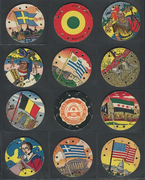 R123 Seal Craft Discs Near Set of (185/240) Discs