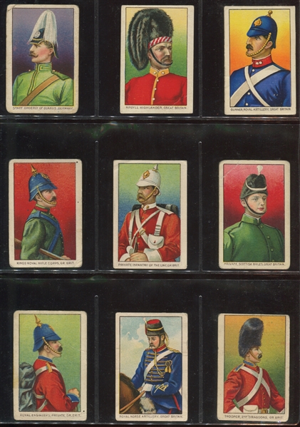 T79 Military Complete Mixed-Back Set of (100) Cards