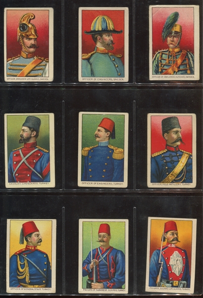 T79 Military Complete Mixed-Back Set of (100) Cards