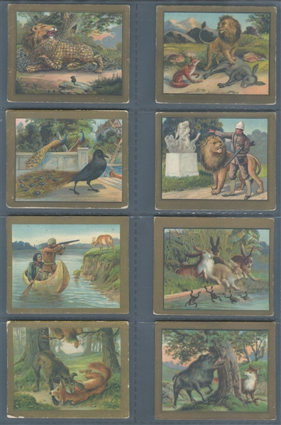 T57 Turkish Trophies Fable Series Complete Set of (100) Cards