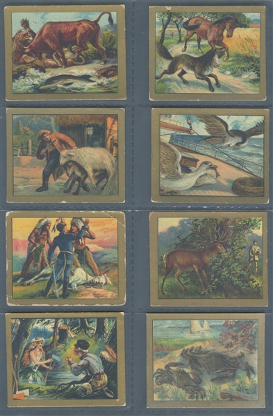 T57 Turkish Trophies Fable Series Complete Set of (100) Cards