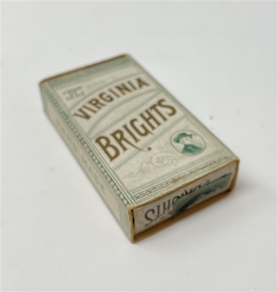 Fantastic Allen & Ginter Virginia Brights Slide & Shell Cigarette Box