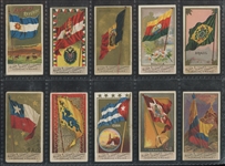 N9 Allen & Ginter Flags of All Nations Near Set (44/50) 