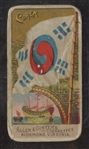 N9 Allen & Ginter Flags of All Nations Tough Corea Card