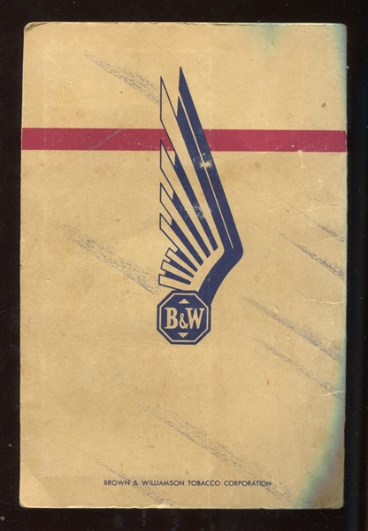 T87 Brown & Williamson Wings Complete Series B Set in Album