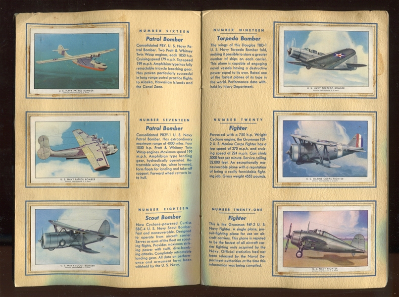 T87 Brown & Williamson Wings Complete Series A Set in Album