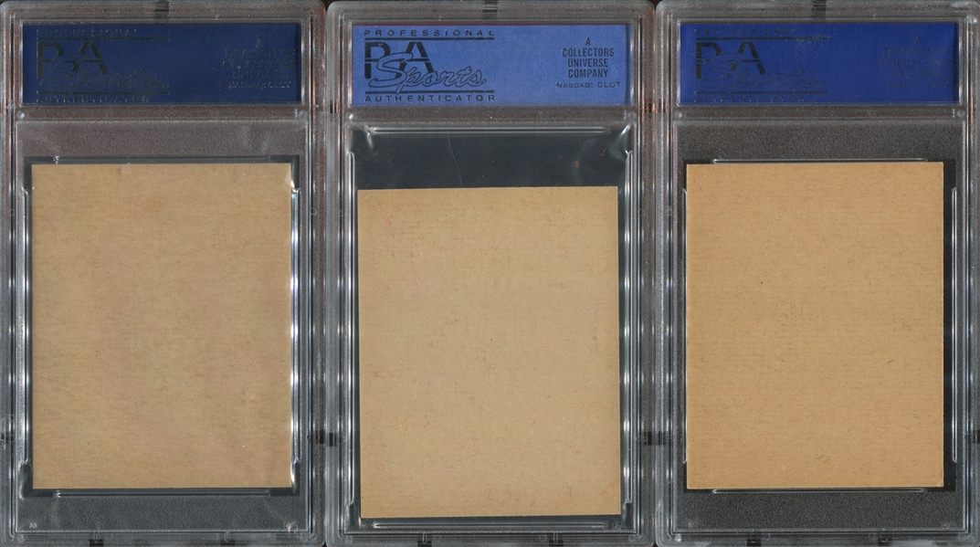 R59 Gum Inc American Beauties Complete PSA-Graded Set of (24) with High Grades
