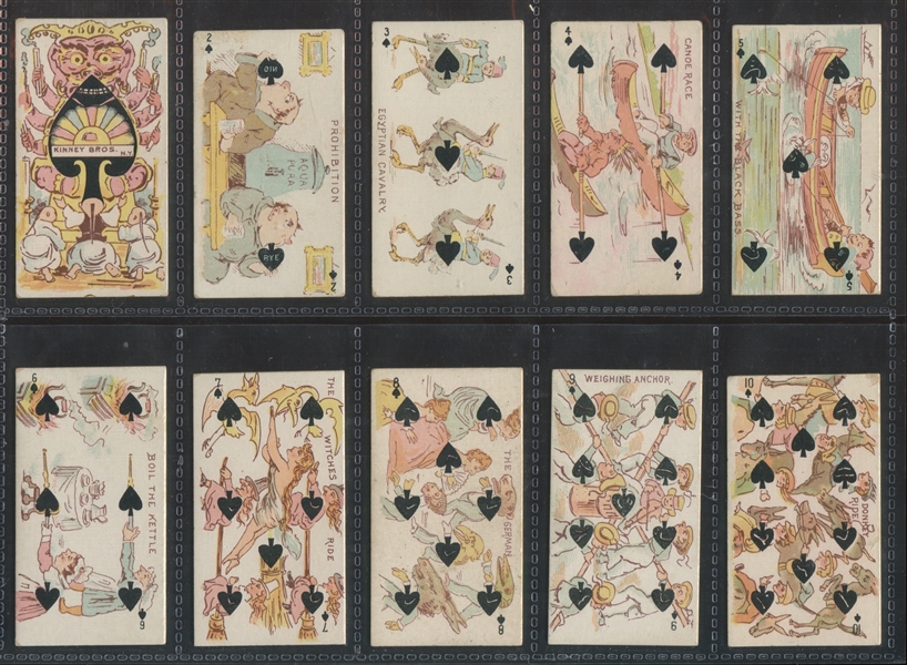 N220 Kinney Harlequin Cards (Second Series) Complete Set of (53)