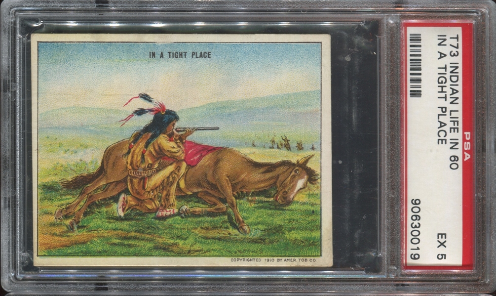 T73 Hassan Indian Life in 60's - In a Tight Place PSA5 EX