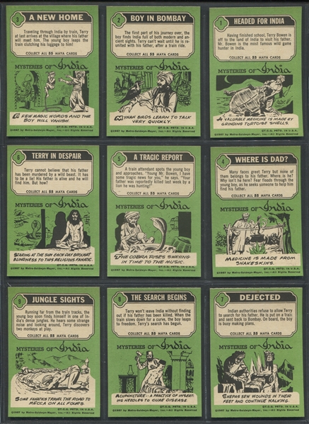1967 Topps Maya Complete Set of (55) Cards