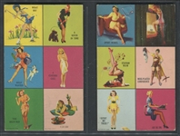 1950s Mutoscope 6-in-1 Beauties Cards lot of (3)