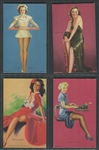 1950s Mutoscope Beauties Mixed Lot of (7) Cards