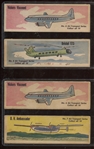 D7 Bond Bread Air Transport, Animals, Flags, Ships, Uniforms Lot of (5) Cards
