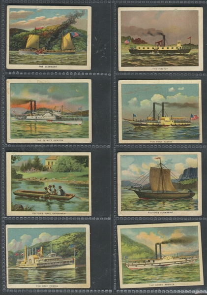 T72 Turkey Red Hudson Fulton Lot of (10) Cards