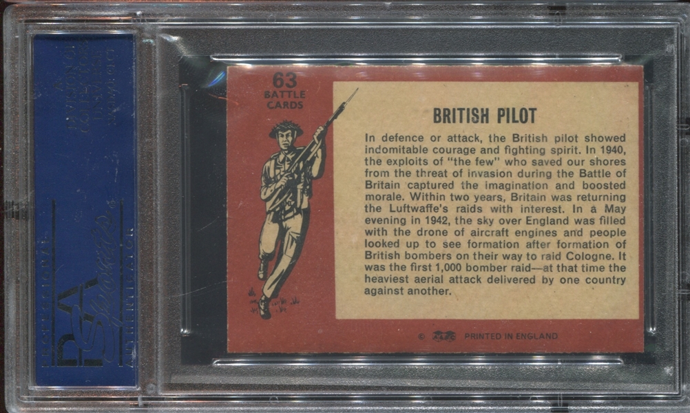 1965 A&BC Battle #63 British Pilot PSA7