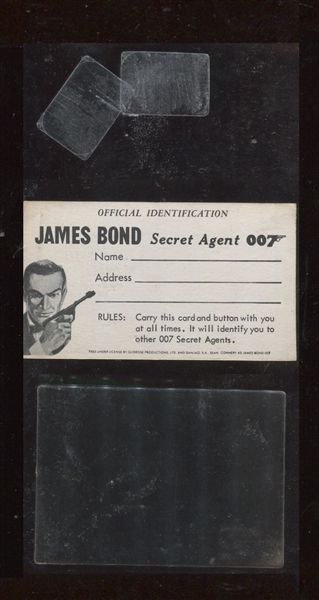 1960's Lot of (7) James Bond Pieces