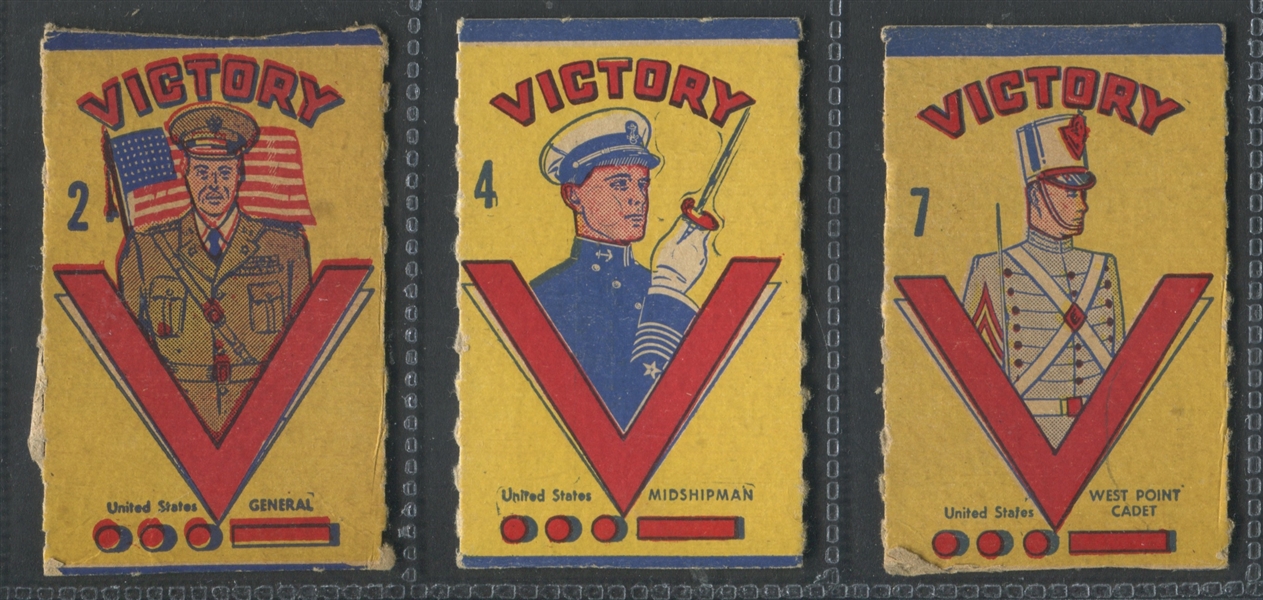 R160 Victory Series Lot of (3) Cards