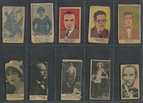 "W" Strip Card Mixed Lot of (14) With Presidents and Movie Stars