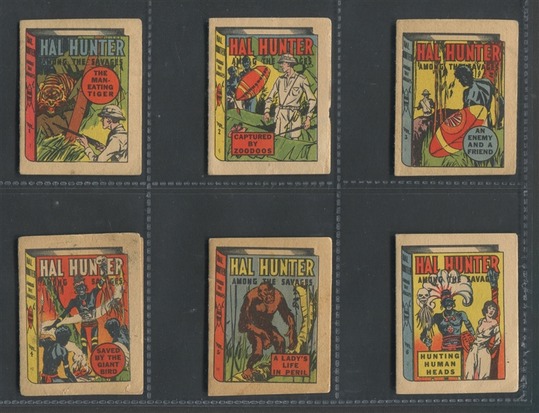 R25 Goudey Thrilling Stories Hal Hunter Complete Set of (7) Booklets