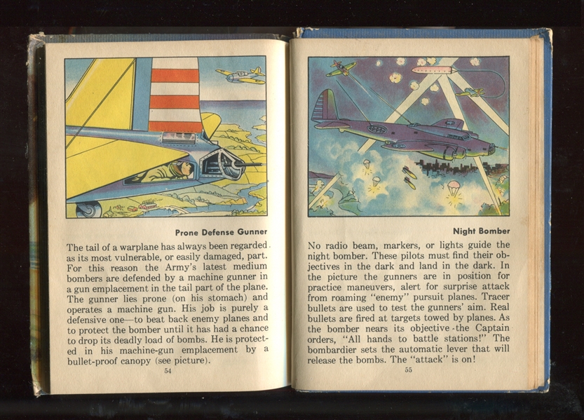 1940's America's Army and America's Navy books with Uncle Sam Imagery from Gum Inc.