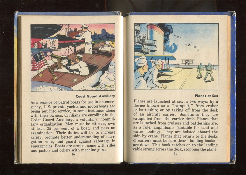 1940's America's Army and America's Navy books with Uncle Sam Imagery from Gum Inc.
