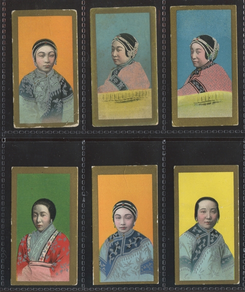 T441 British American Tobacco (BAT) China Girls - Set F3 Lot of (6)