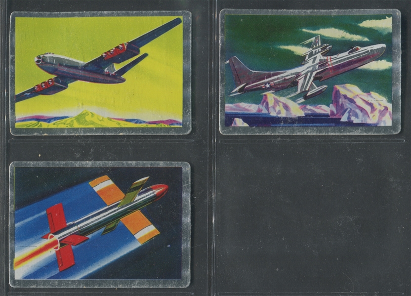 F400 Lever Brothers Jet & Rocket Planes Lot of (13) Cards