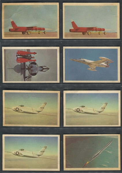 F223/FC47-1 Sicle Ice Cream Airplanes Mixed Lot of (49) Cards