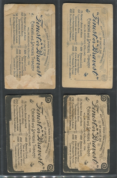 N280 Buchner Actresses Lot of (4) Cards