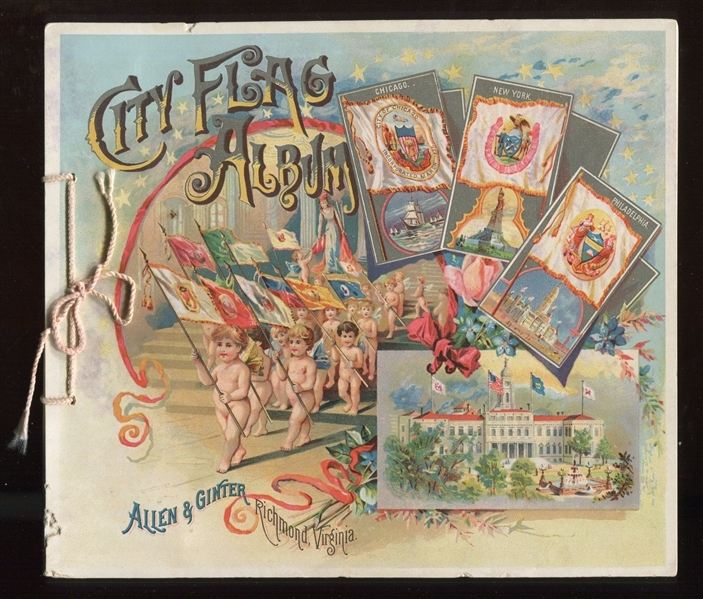 A5 Allen & Ginter City Flags Album