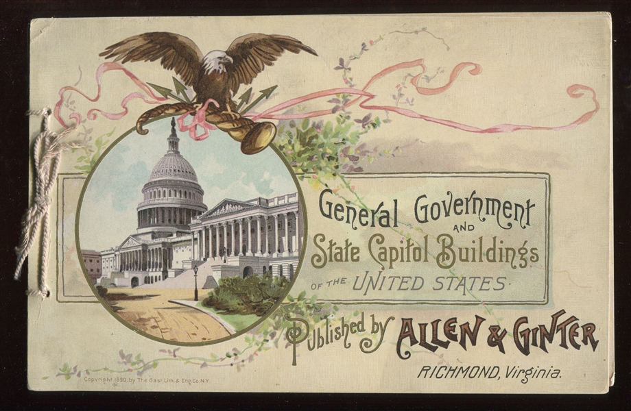 A10 Allen & Ginter General Government State Capitol Buildings Album